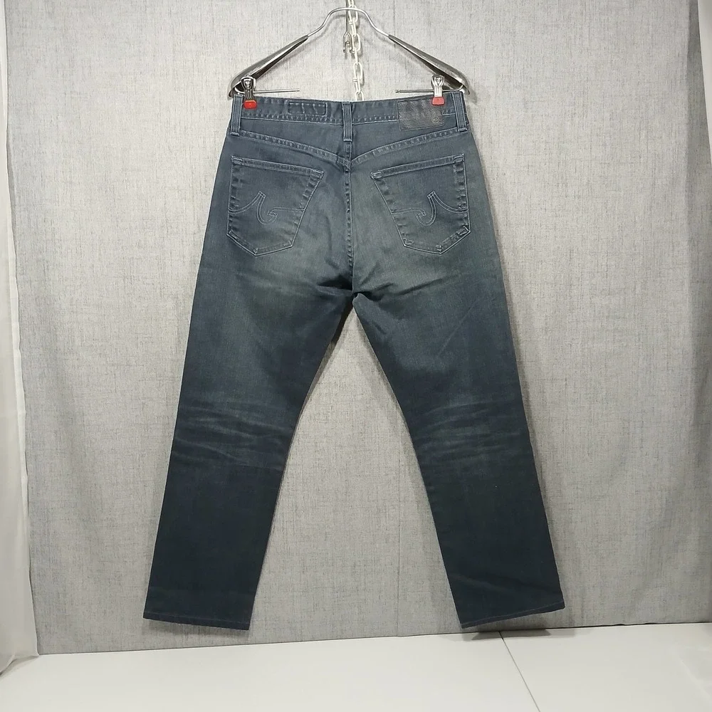 AG-ed Mens Denim Jeans The Everett Slim Straight Leg SZ 31x28 Med Wash Classic‎